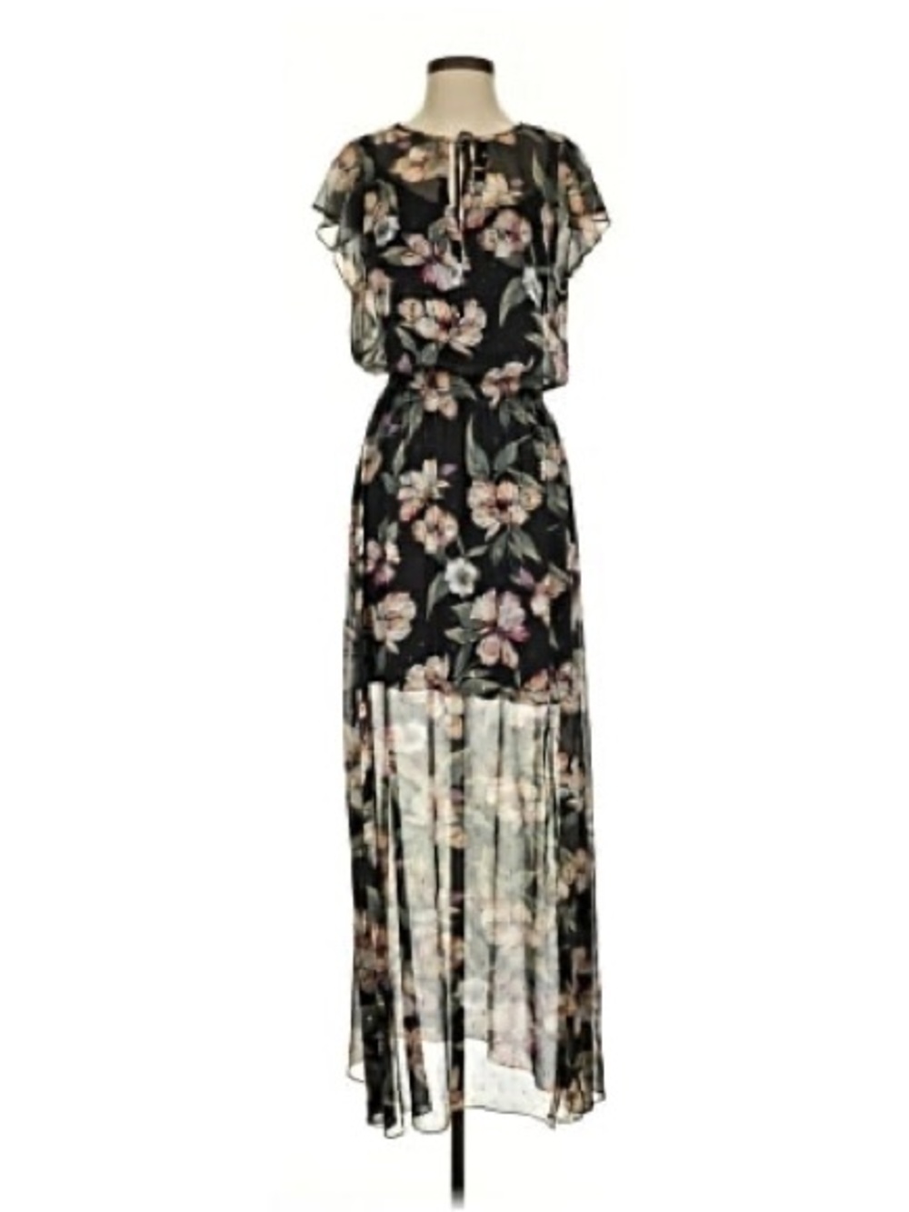 WHBM Flower Maxi Dress